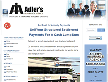 Tablet Screenshot of annuitycasher.com